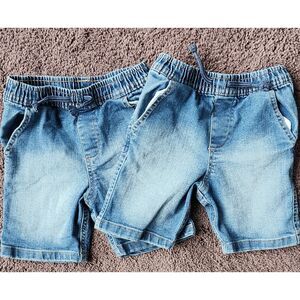 Lot of (2) Garanimals Toddler Jean Shorts - Size 3T